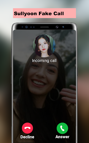Sullyoon Fake Call Screenshot 2