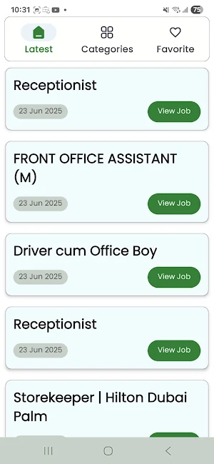 Jobs Eagle - Dubai Job Hunt Screenshot 1