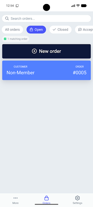 Clubspot Point of Sale Screenshot 1