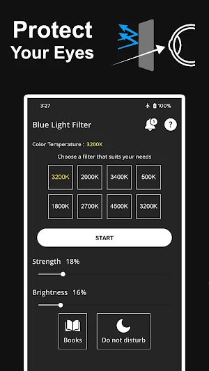Anti Blue Light Screen Filter Screenshot 0
