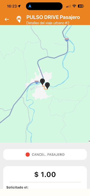 PULSO DRIVE Pasajero Screenshot 3