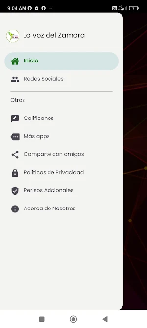 Radio La Voz del Zamora Screenshot 1
