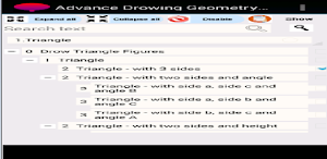 AdvanceDrawingGeometry Figures Screenshot 0