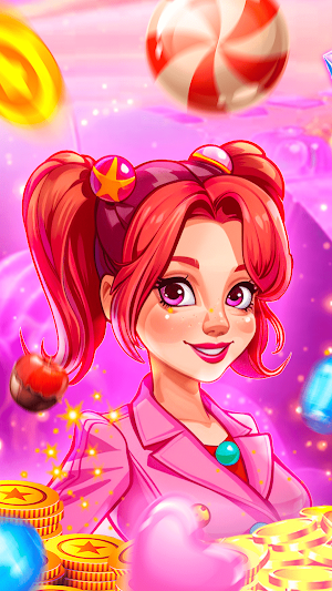 Girl Funny Candy Day Screenshot 1