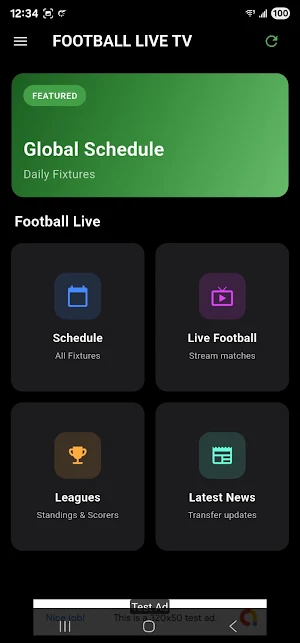 CricFy: Live Football HD Screenshot 1