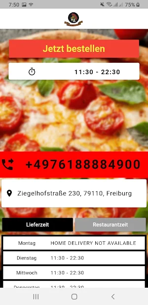 Ristorante Pizzeria Ziegelhof Screenshot 1