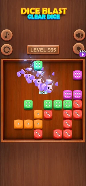 Dice Blast - Clear Dice Puzzle Screenshot 2