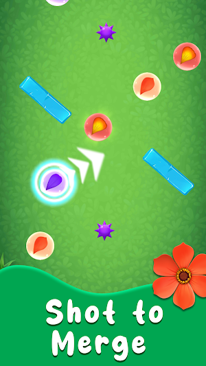 Blossom Merge: Bounce Flower Screenshot 2