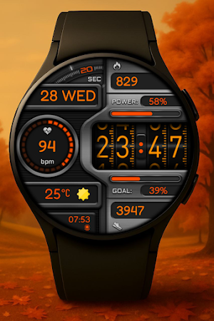Power Rush Wath Face Screenshot 3