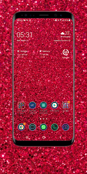 Glitter Wallpaper Screenshot 2