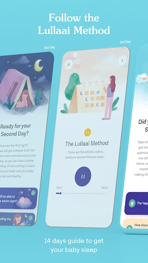 Lullaai - Baby Sleep Tracker and Relaxing Sounds Screenshot 1