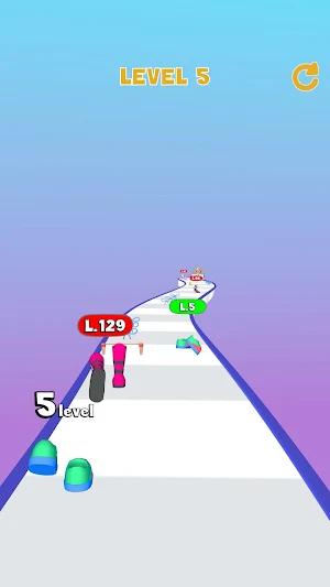 Shoe Runner Race 3D Screenshot 3
