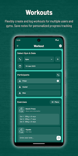 GoGymSimple Screenshot 2