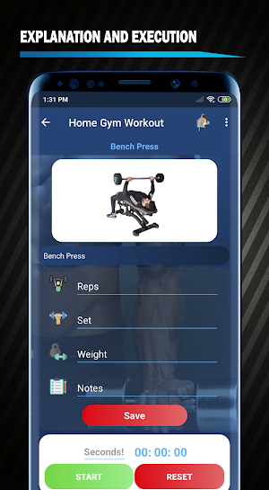 Gym Home Workout Screenshot 3