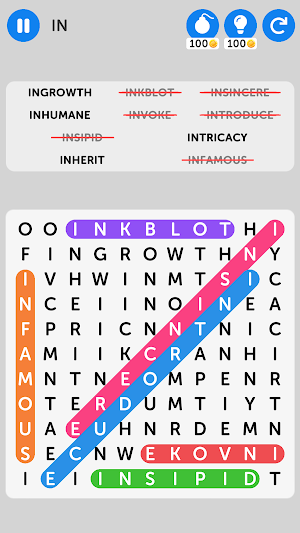 Word Search - Fun Word Game Screenshot 1
