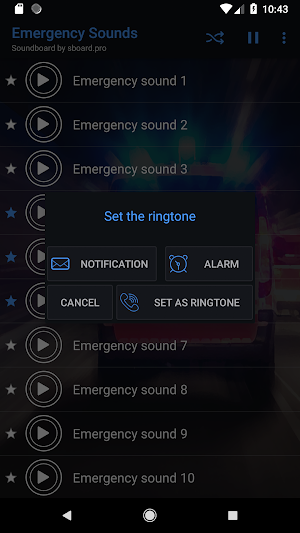 Emergency sounds ~ Sboard.pro Screenshot 2