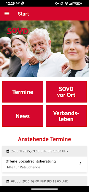 Mein SoVD Berlin-Brandenburg Screenshot 1
