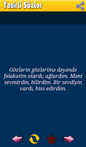 Təsirli Sözlər və Statuslar Screenshot 2