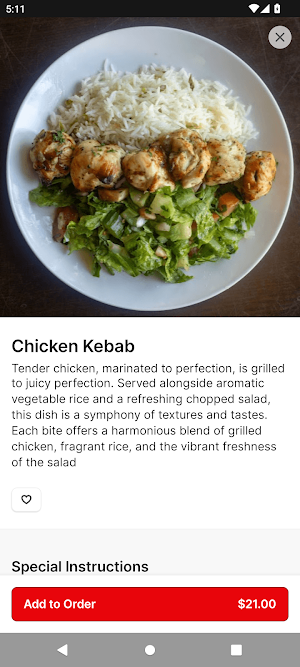 RAWA Mediterranean Fusion Screenshot 3