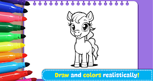 Coloring Games-Color and Learn Screenshot 1