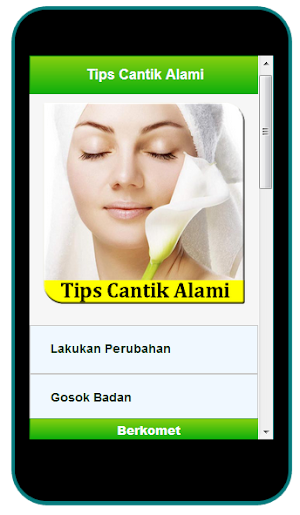 Kumpulan Tips Cantik Alami Screenshot 1