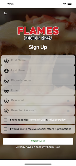 Flames Kebab Pizza Chicken Screenshot 3