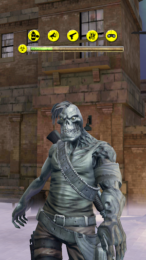 Talking Zombie Shooter Gun Fun Screenshot 0