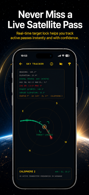 SkyLive: Satellite Tracker Screenshot 3