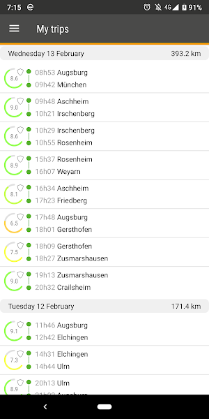 fleet.tech DRIVER Screenshot 2