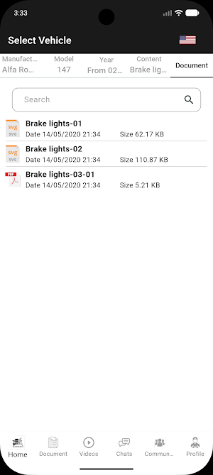 CarDoc - AllData Screenshot 2