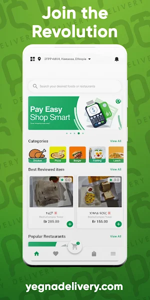 Yegna Delivery Screenshot 2