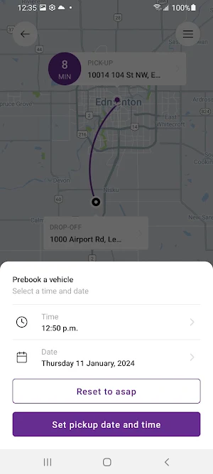 Air Limousine Edmonton Screenshot 3
