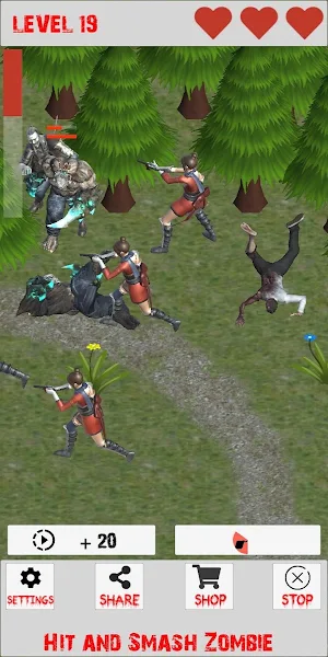 Hit and Smash Zombie Screenshot 1