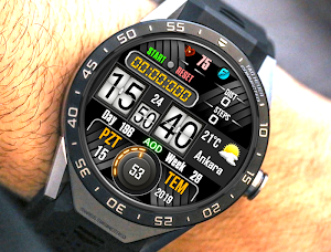 FS 133 Digital Watch Face For  Screenshot 3