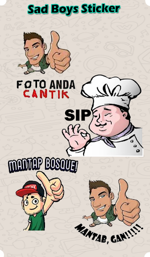 Stiker Jempol Semua untuk Mengobrol- WAStickersApp Screenshot 1