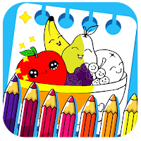 Fruits Coloring Book Game