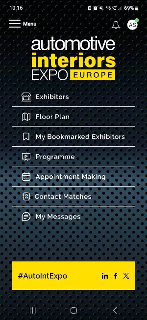 Automotive Interiors Expo EU Screenshot 1