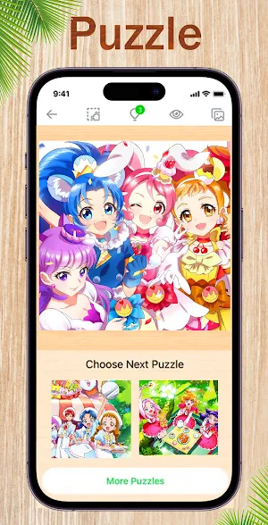 Precure Game puzzle Screenshot 1
