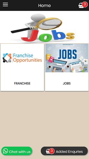 FRANCHISE AND JOBS INDIA Screenshot 3