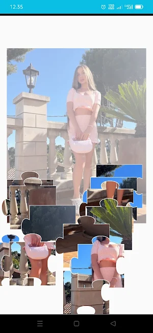 Lady Diana Game Puzzle Jigsaw Screenshot 3