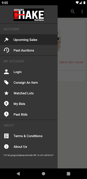 Gregory Hake Auctions LLC Screenshot 3