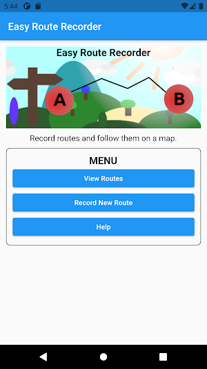 Easy Route Recorder Screenshot 0