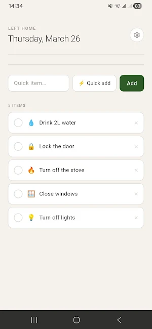 Left Home Screenshot 0