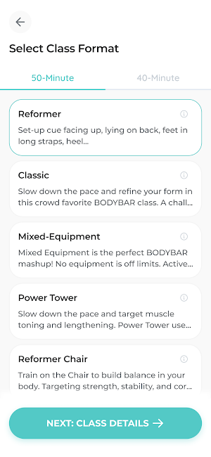BODYBAR Instruct Screenshot 1