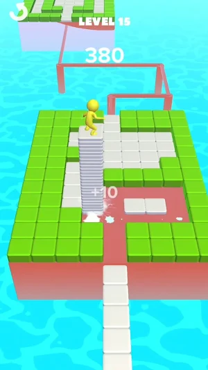 Stack Rush: Cube Move Screenshot 1