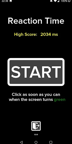 Reaction Time Screenshot 0