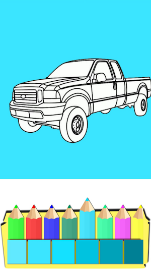 Car Coloring Book Screenshot 0