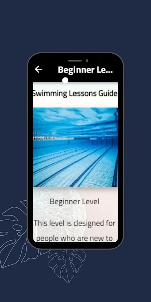 Swimming Lessons Guide Screenshot 1