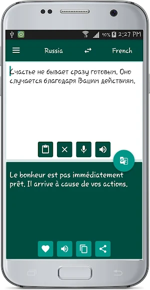 Russian French Translate Screenshot 1
