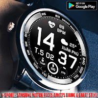 [N-SPORT592]BWDigitalWatchFace